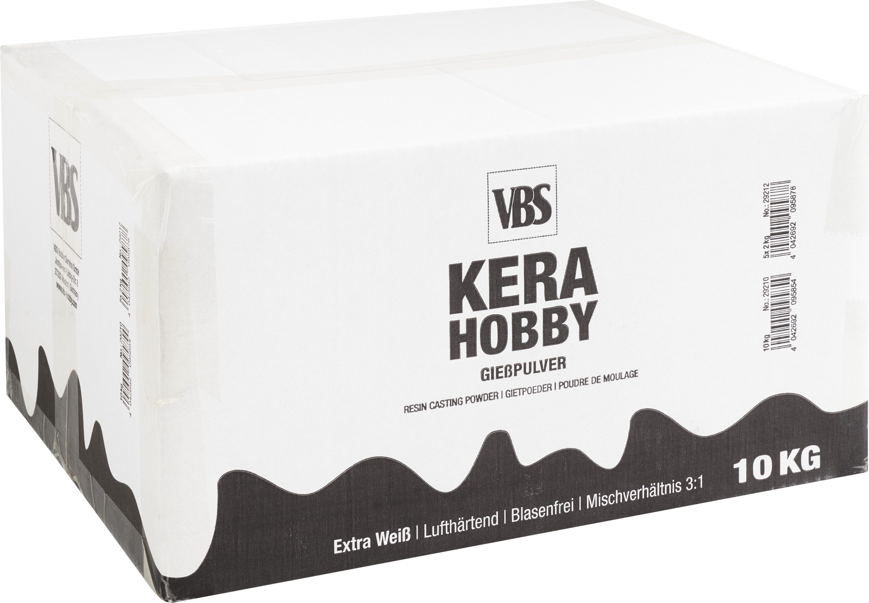 VBS Modelliermasse KeraHobby, Weiß