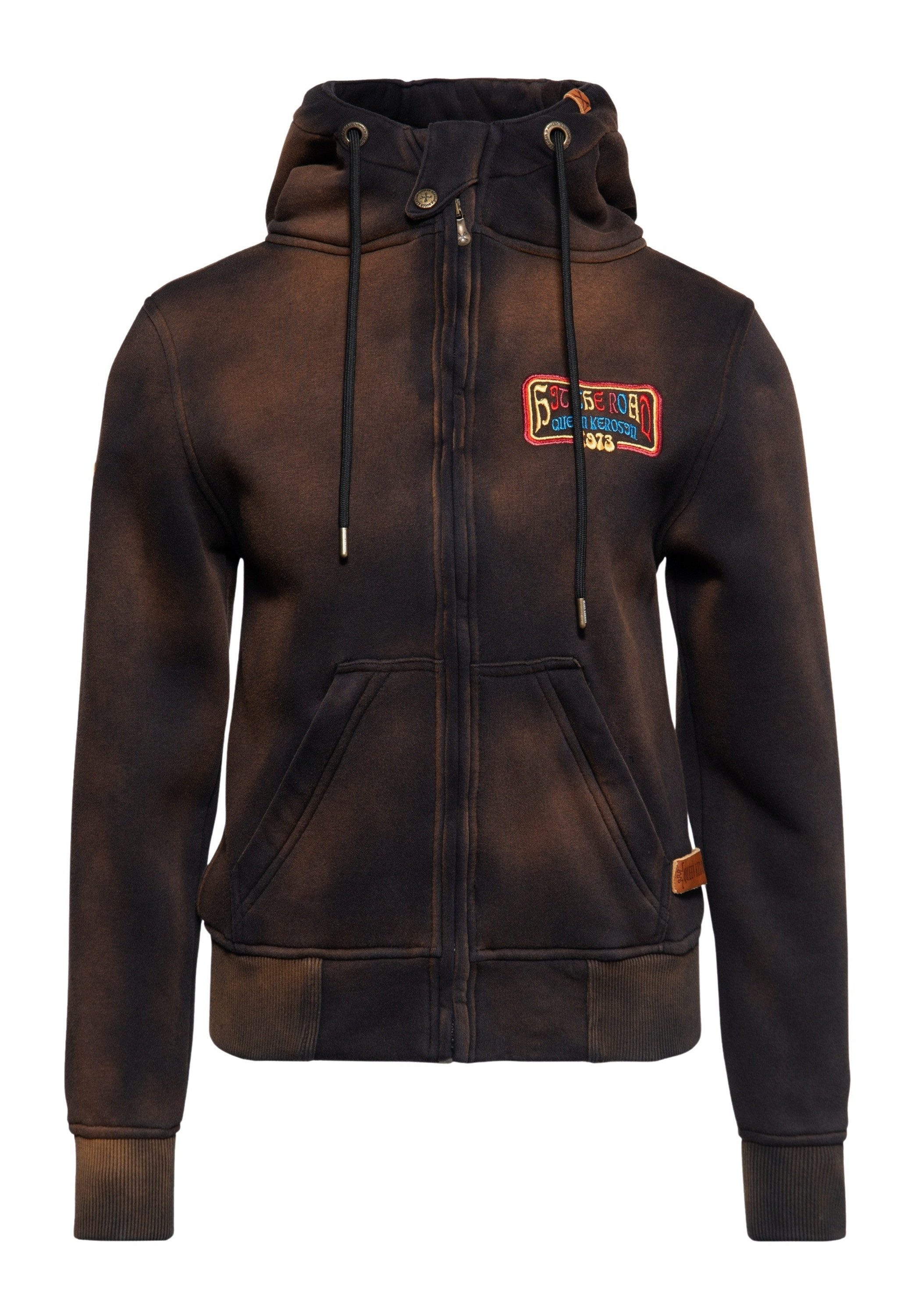 Kapuzensweatjacke Hit the Road Queen