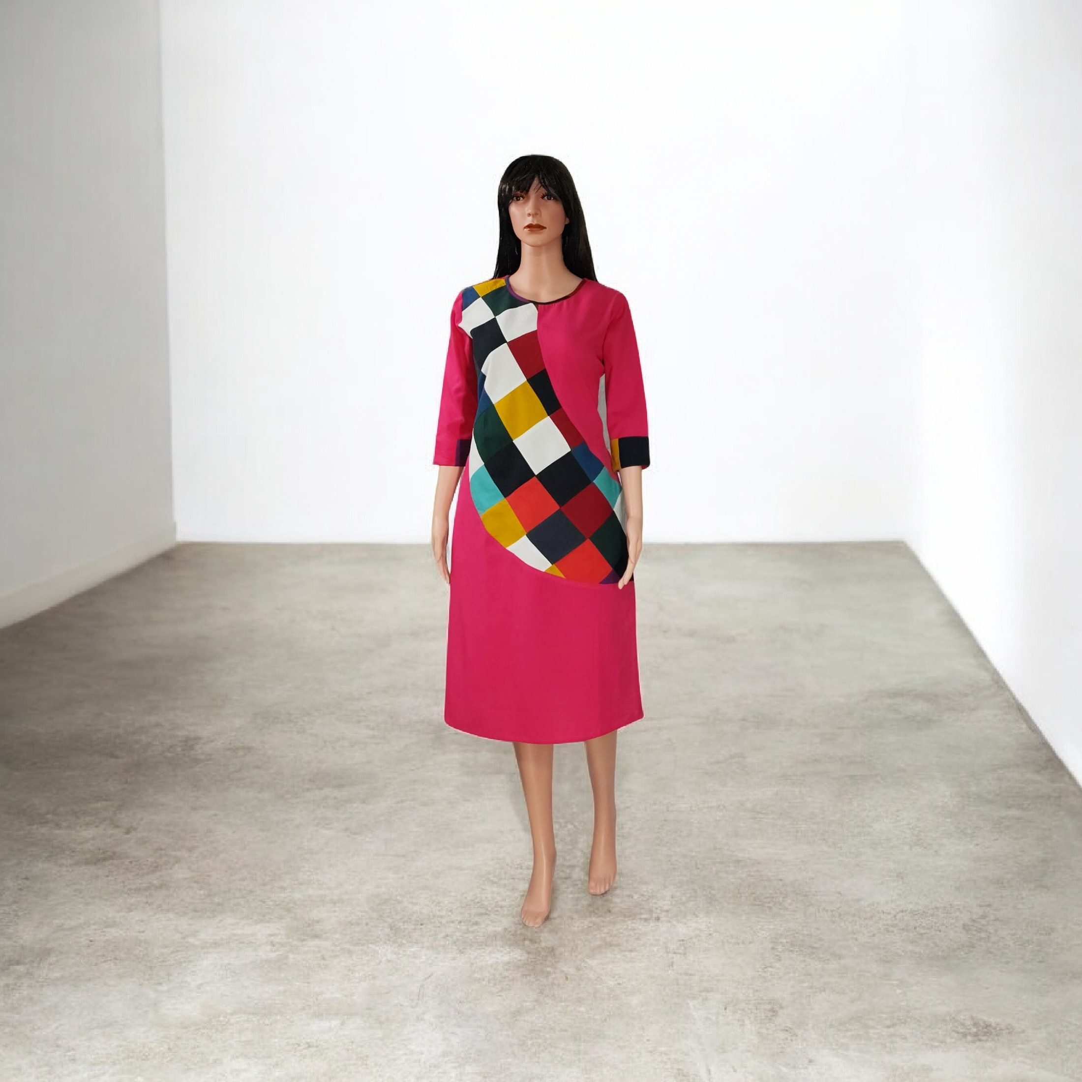 PfauGermany Longtunika Golden Finch Cross Patch