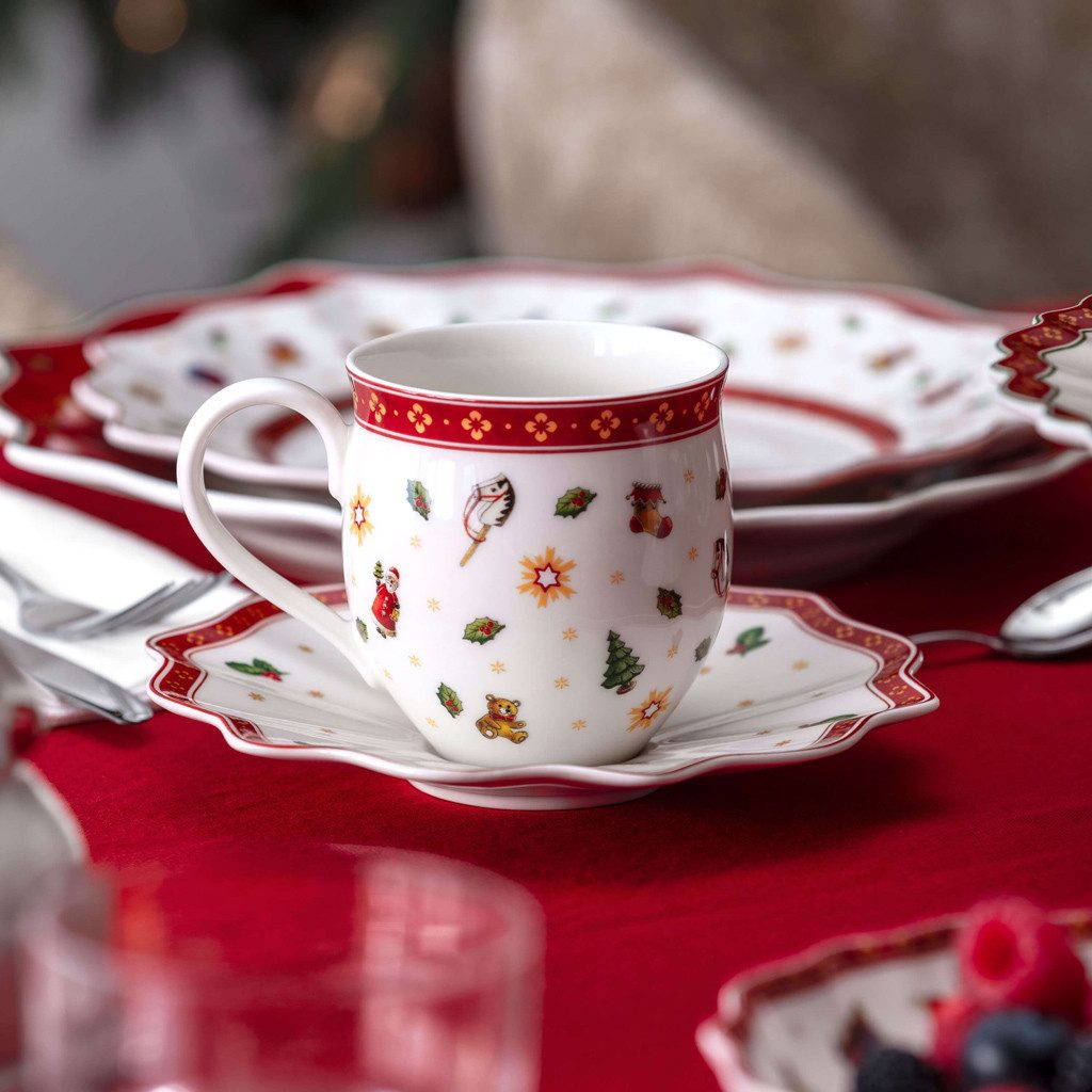 Villeroy & Boch Tasse Toy's Delight Becher klein, 230 ml, 1-tlg., Porzellan, Premium Porcelain, mikrow.- & spülm.sicher, Made in Germany