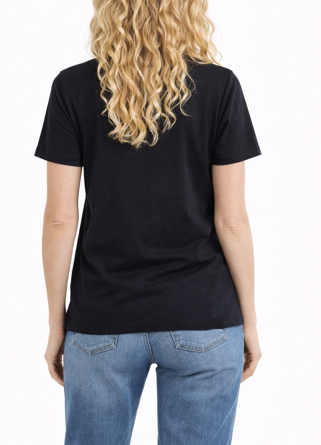 Diesel T-Shirt Diesel Damen T-Sily-X T-Shirt Kurzarm Schwarz