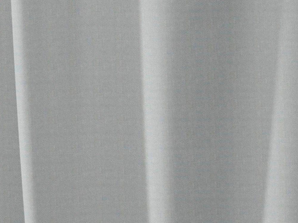 Vorhang Uni Collection light, Ösen hellgrau Maß nach Wirth, blickdicht, (1 St)