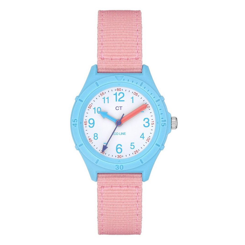 COOL TIME Quarzuhr Armbanduhr, Inklusive original Cool Time  Geschenkverpackung aus recycelten Materialien