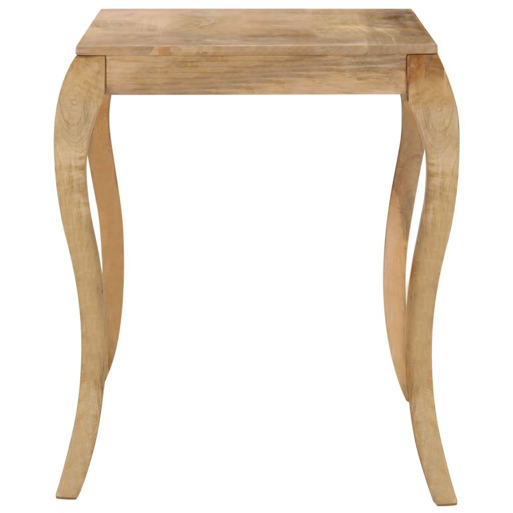 furnicato Esstisch 118x60x76 cm Massivholz (1-St), Handgefertigter Küchentisch mit geschwungenen Beinen im Vintage-Stil