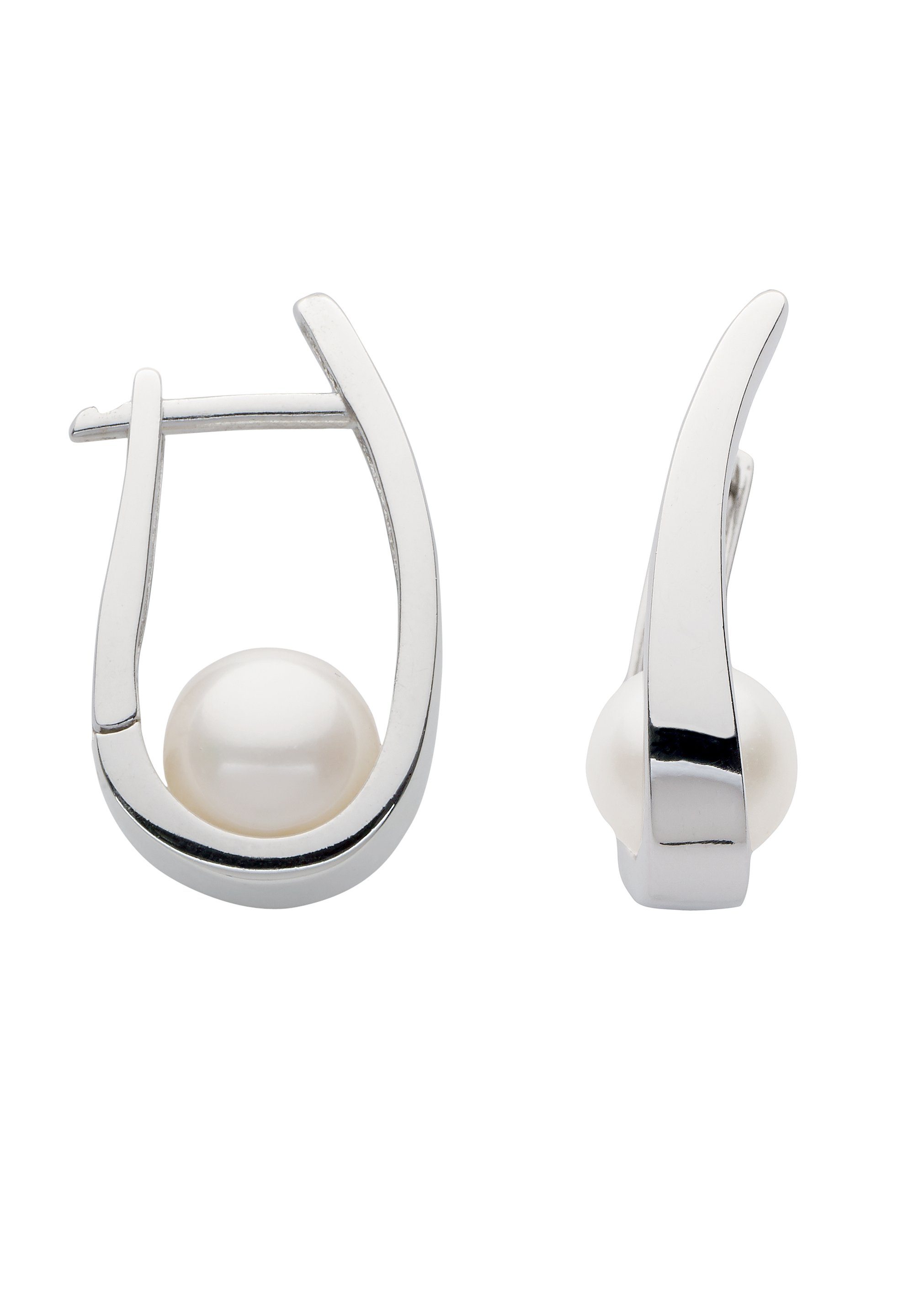 Adelia´s Paar Ohrhänger Damen Silberschmuck, Silberschmuck für Damen, Maße  - Höhe 19,5 mm