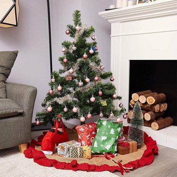 Gontence Weihnachtsbaumkugel 24kleine Mini Dekokugeln (1 St), Weihnachtskugeln