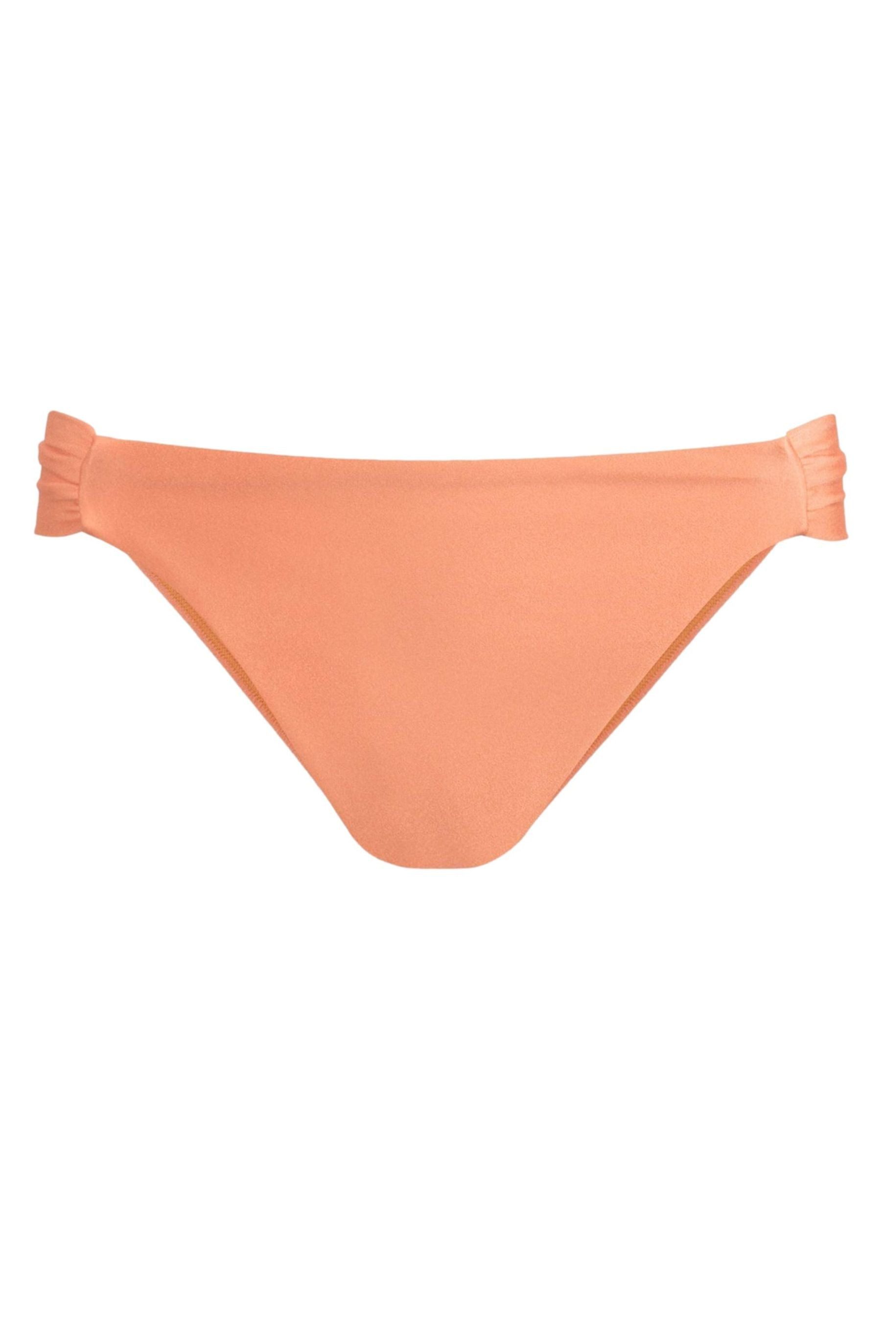 Bikini-Hose Mint Velvet Hochbund-Bikinihose mit Seitenraffung