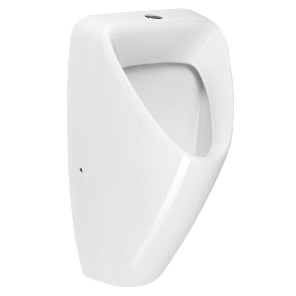 Bruckner Urinal SCHWARN Keramik-Urinal, Zulauf oben, Weiß, Keramik, (1-tlg)