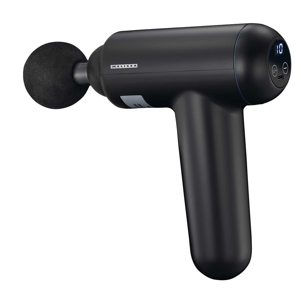 MELISSA Massagepistole 16770048, 1-tlg., 32 Intensitätsstufen, 4 Massageköpfe, für schnelle Regeneration