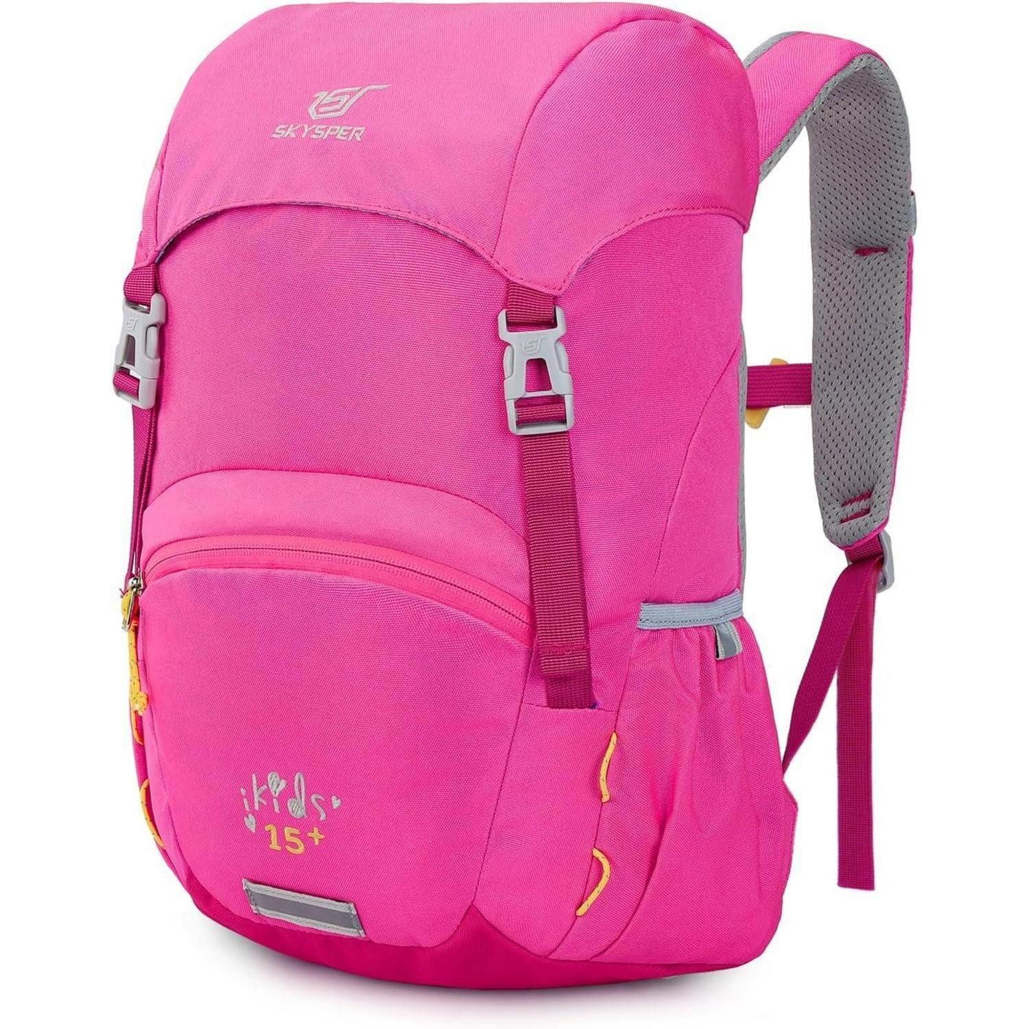 Kinderrucksack Kinderrucksack Wanderrucksack 15L Jungen Mädchen Rosa