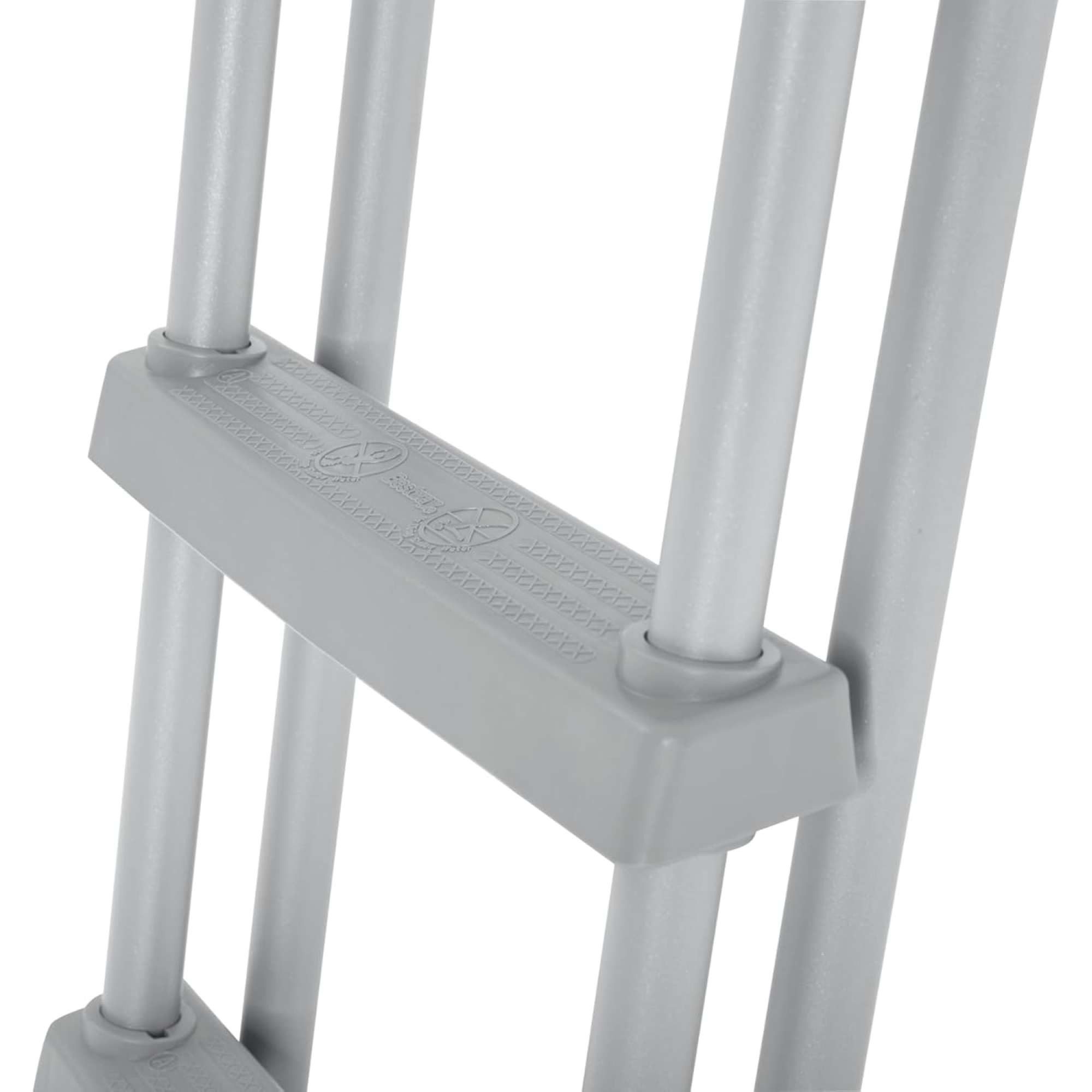 BESTWAY Pool-Sicherheitsleiter Pool-Sicherheitsleiter für Becken bis 107 cm - 2x3 (Komplett-Set, 1-St)