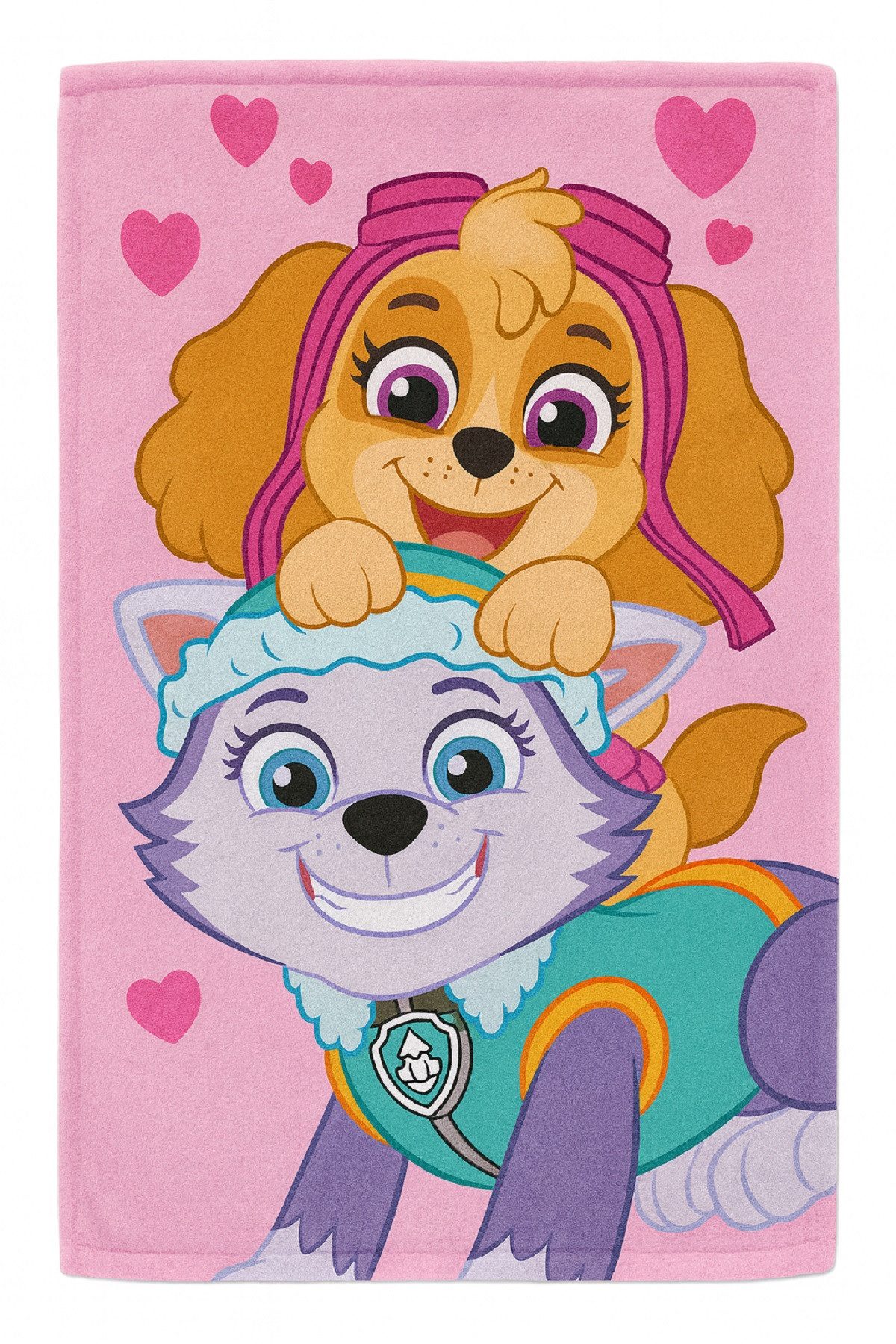 Wohndecke Paw Patrol Decke Flauschige Kinderdecke aus Polyester 100×150 cm, Jerry Fabrics