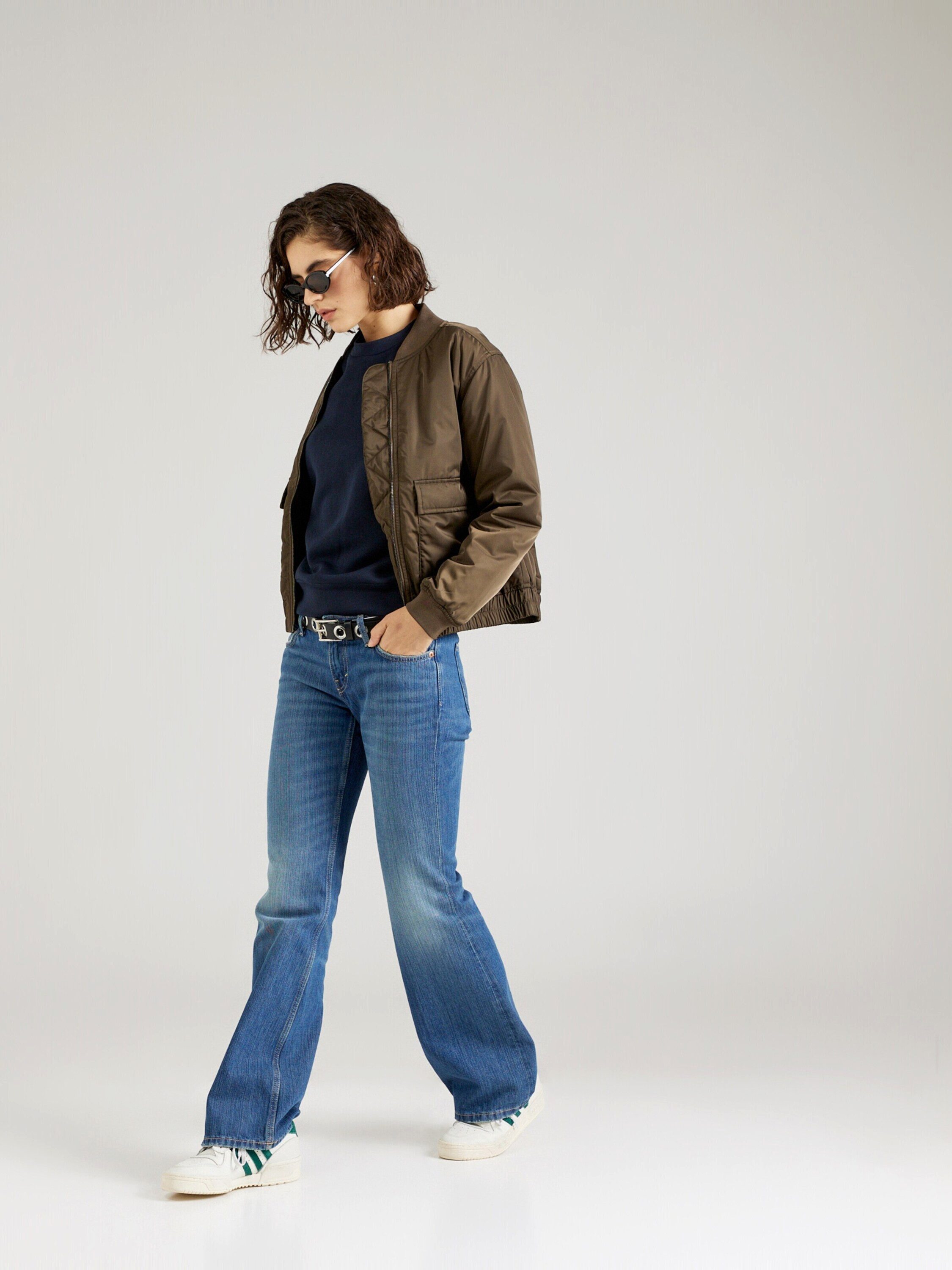 pieces Sweatshirt PCChilli (1-tlg) Plain/ohne Details