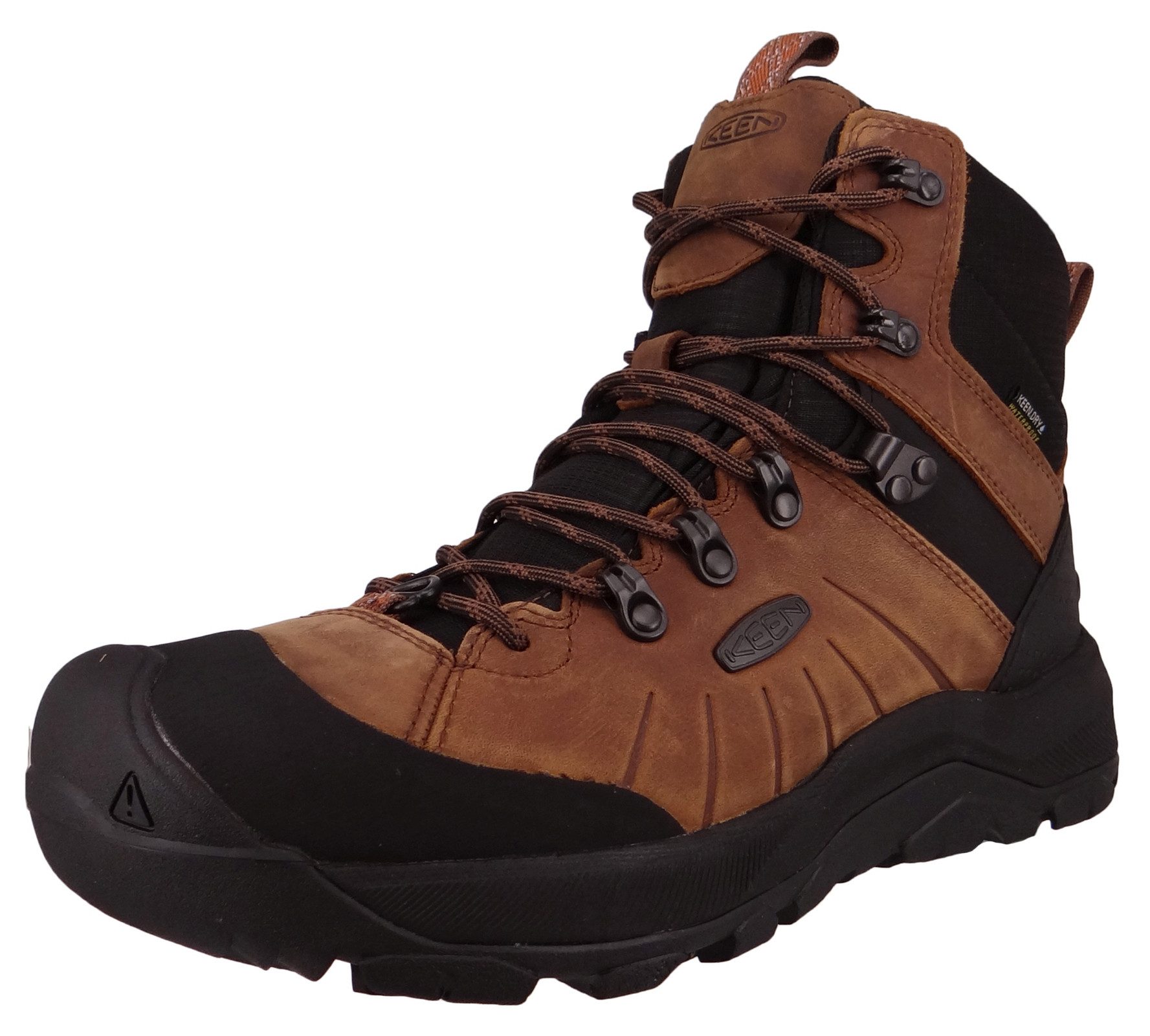 Keen 1024136 Revel IV Mid Polar Dark Earth/Caramel Cafe Stiefel