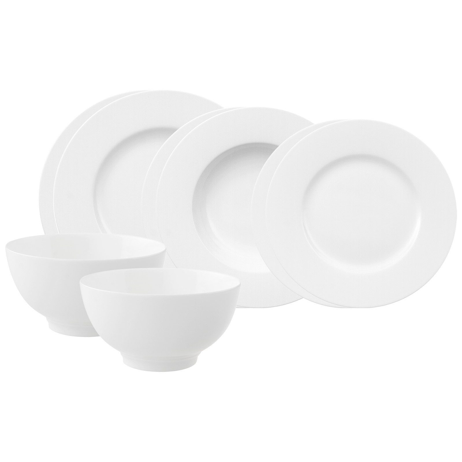 Villeroy & Boch Kombiservice Royal Einsteiger-Set 8-tlg. (8-tlg), 2 Personen, Porzellan