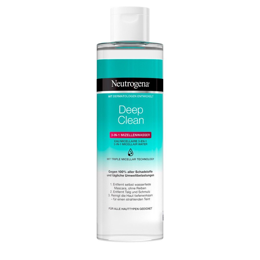 Neutrogena Gesichtswasser Deep Clean 3-in- 1 Mizellenwasser 400 ml