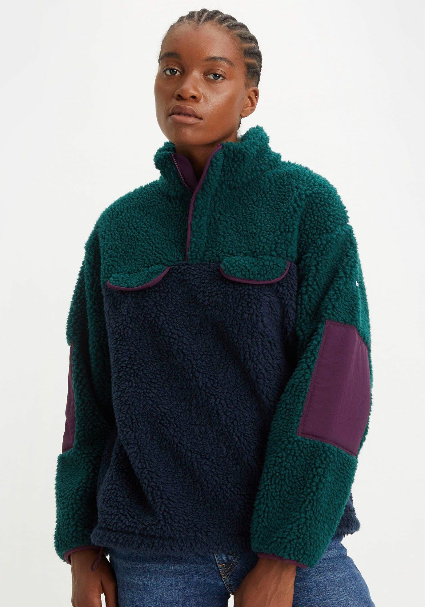 Levi's® Sweatshirt MONTANA aus wärmender Sherpa-Qualität