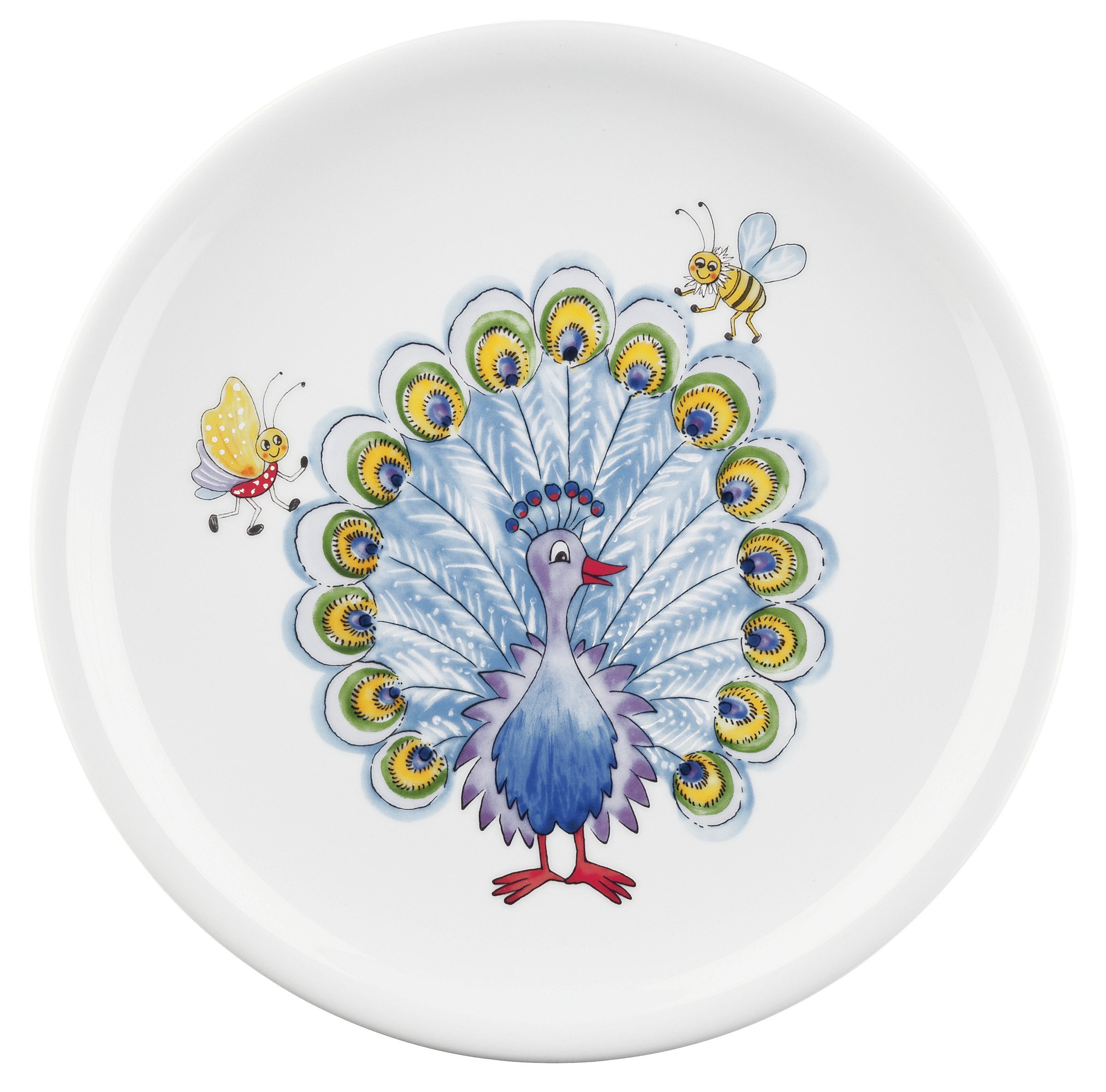Seltmann Weiden Speiseteller Compact - Bunte Tierwelt, (1 St), rund 25,5 cm