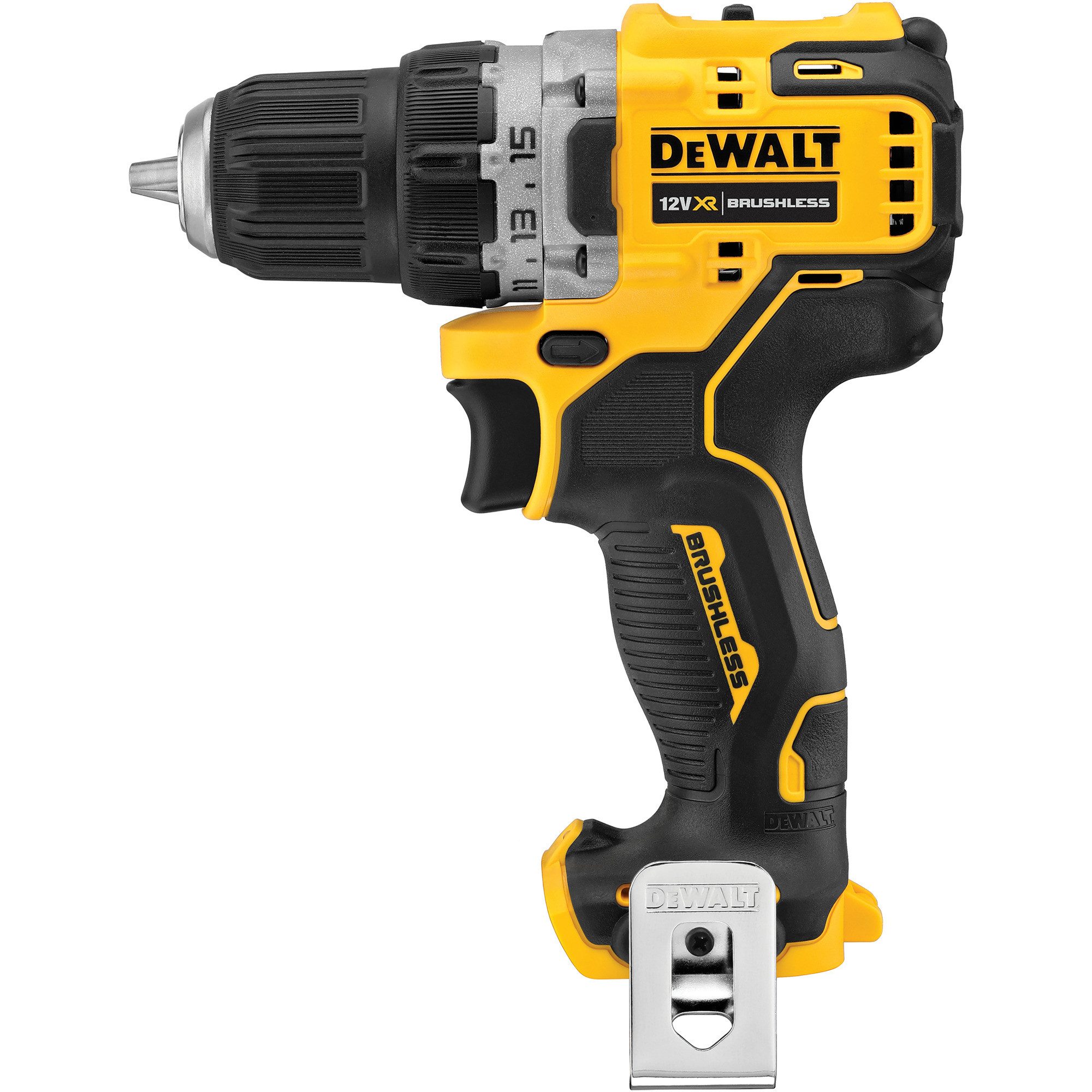 DeWalt Bohrmaschine DEWALT Akku-Bohrschrauber DCD701N, 12Volt, (ohne