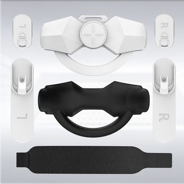 Gontence VR-Brille,Elite Strap für Oculus Quest 2,Verstellbares Kopfband Virtual-Reality-Helm (Oculus quest2 Zubehör,Bequem zu tragen)