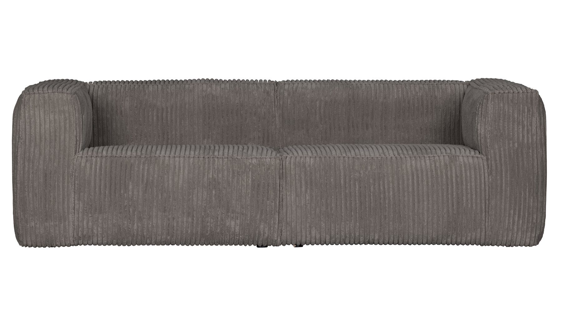 WOOOD Sofa Sofa Bean 3,5-Sitzer - Ribcord Terrazzo, freistellbar