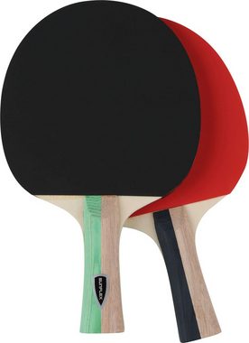 Sunflex Tischtennisschläger Tischtennis Set Ping Einsteiger Bat Racket