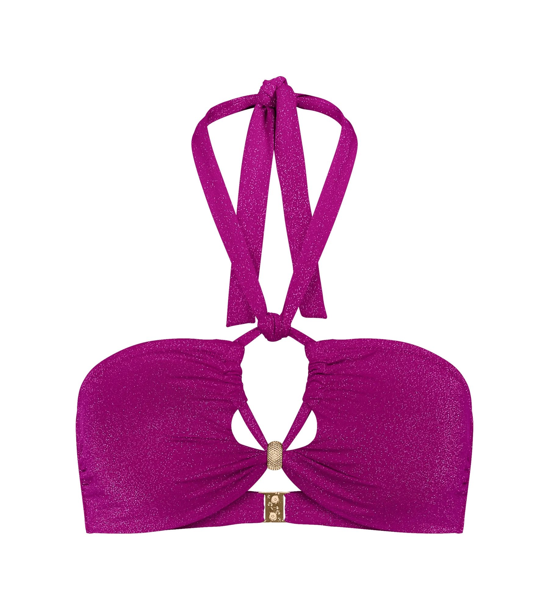 Triumph Bandeau-Bikini-Top Summer Sunset Bandeau, weicher Lurex