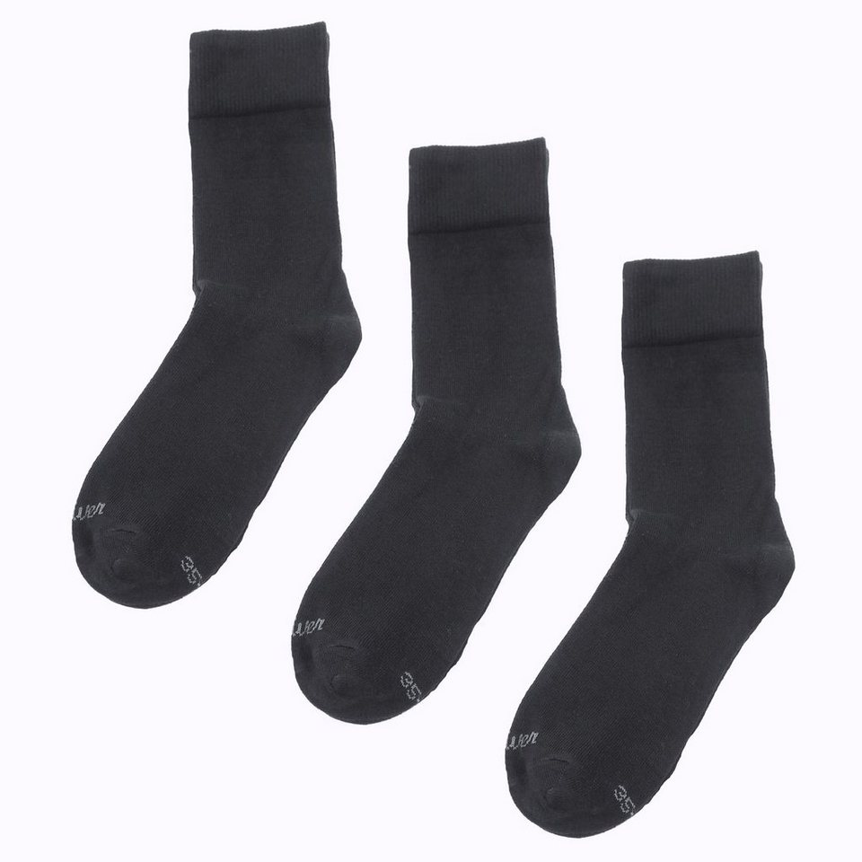 s.Oliver Langsocken S20022 (Packung, 3-Paar, 3 Paar) Herren & Damen Socken  robuste Unisex-Socken