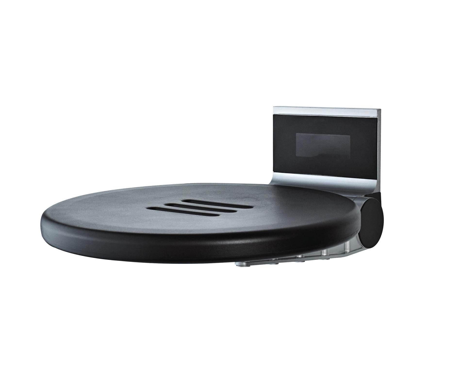 Ridder Duschklappsitz Zac schwarz