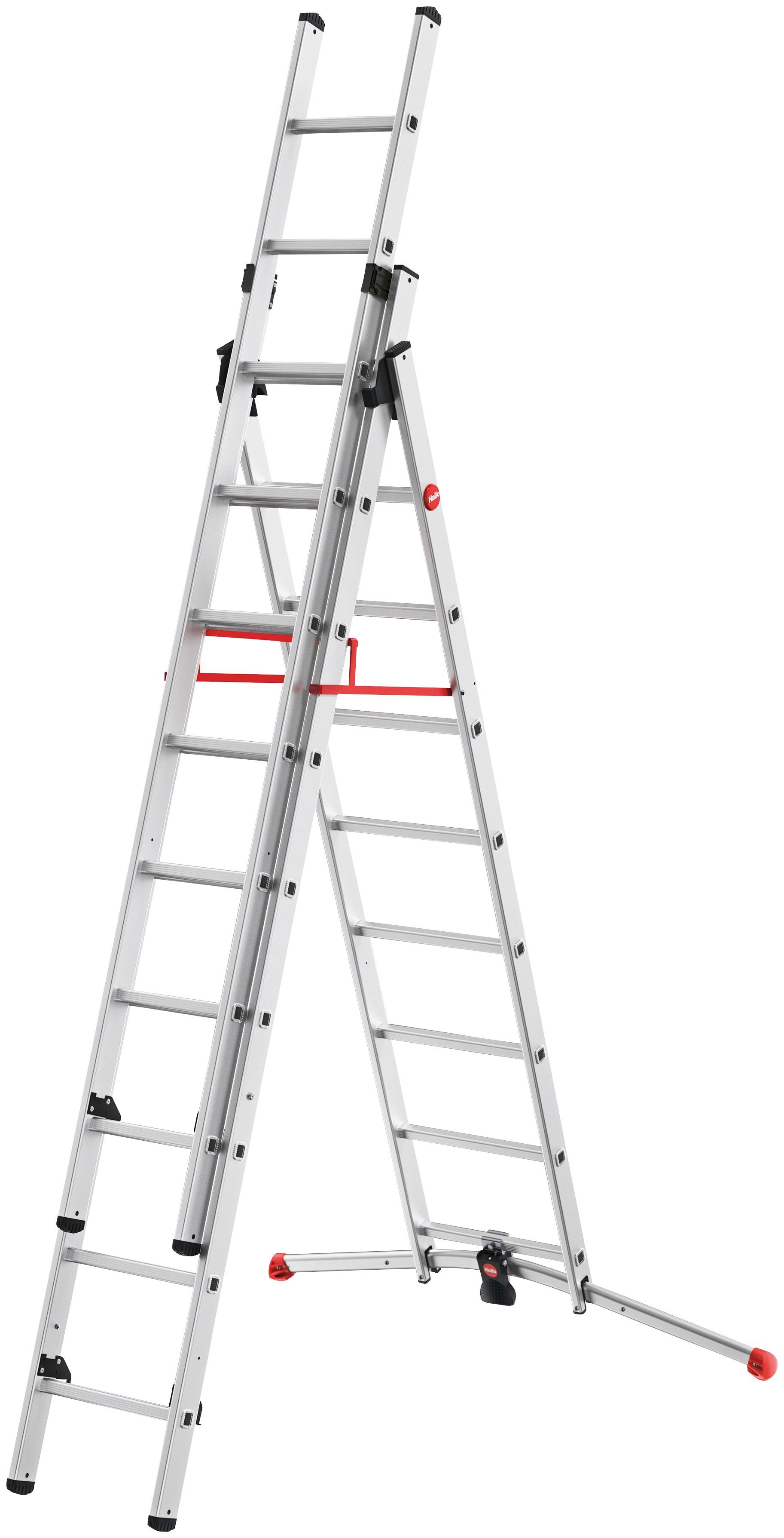 Hailo Anlegeleiter S100 ProfiLOT, Aluminium Kombileiter günstig online kaufen