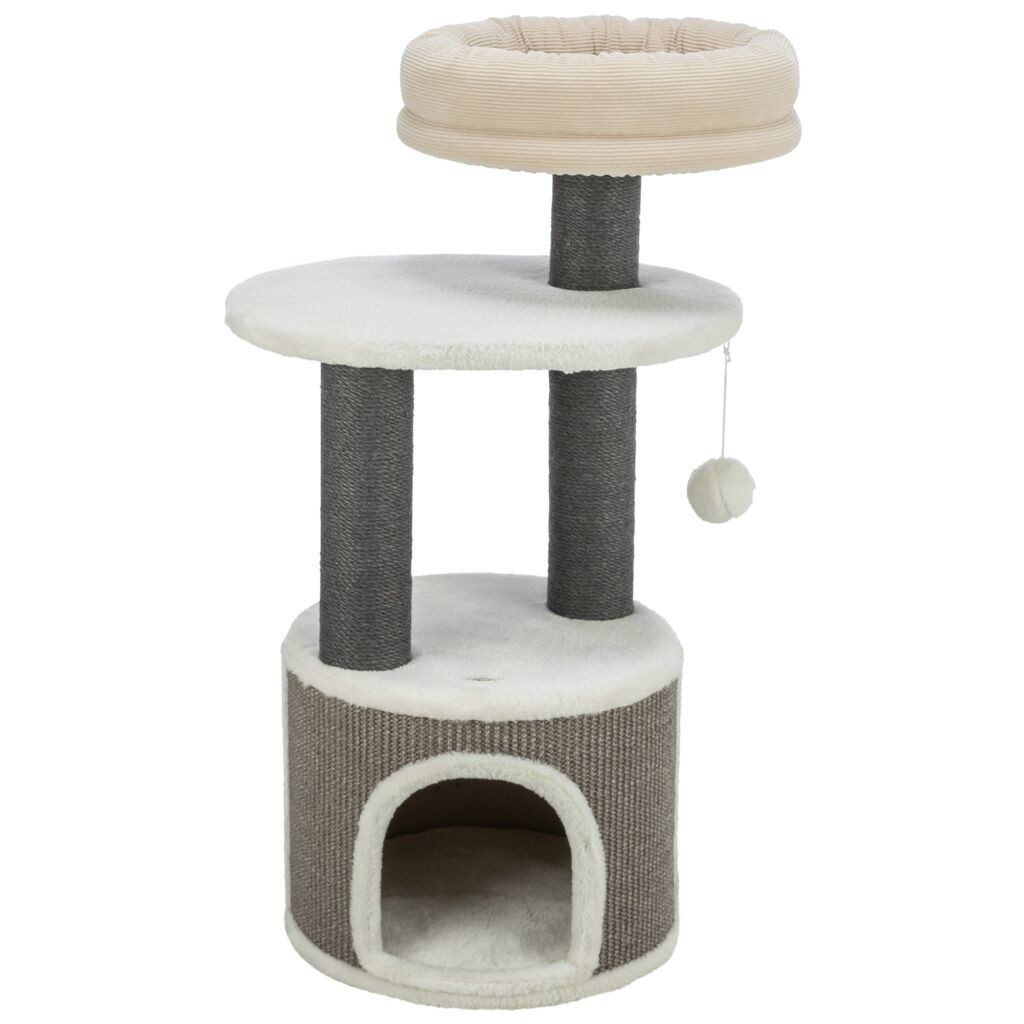 TRIXIE Kratzbaum Kratzbaum Marco - weiß/beige/grau - 85 cm