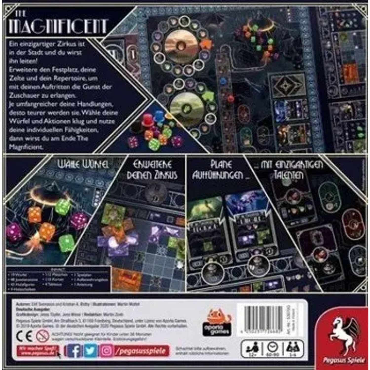 Pegasus Spiele Spiel Magnificent (Spiel)