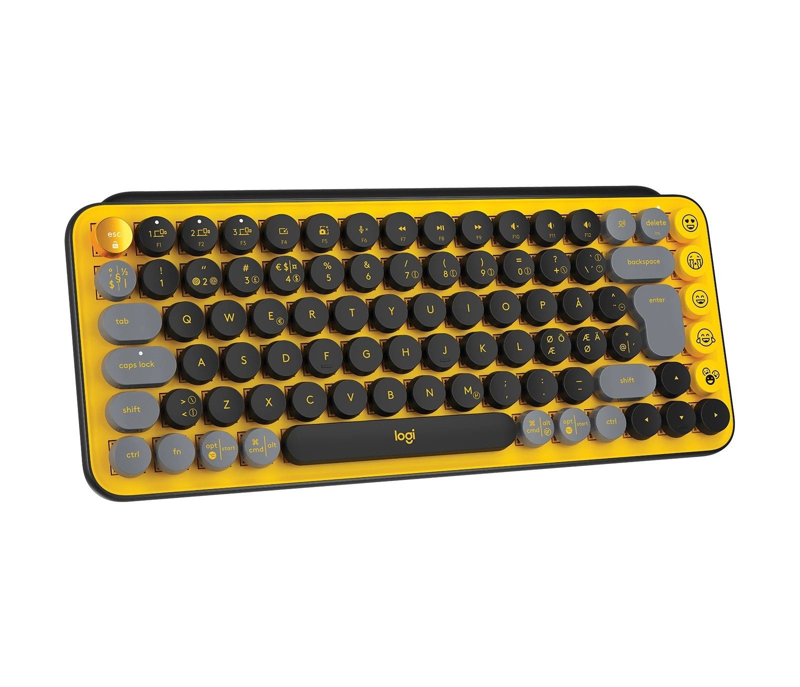 Logitech POP Keys Kabellose mechanische Tastatur-personalisierbaren Emoji-Taste PC-Tastatur – Bild 3 von 5