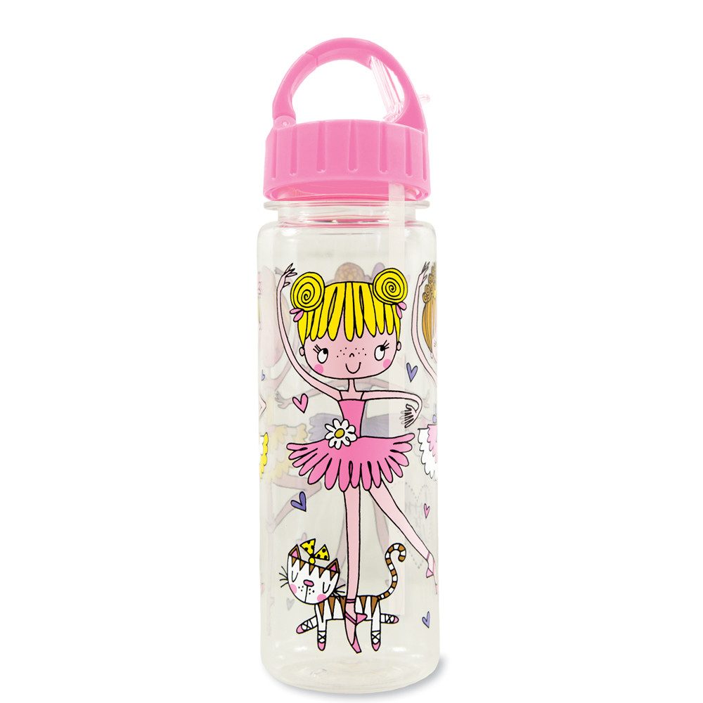 Partystrolche Trinkflasche Trinkflasche für Kinder Ballerina, 500 ml, 500 ml