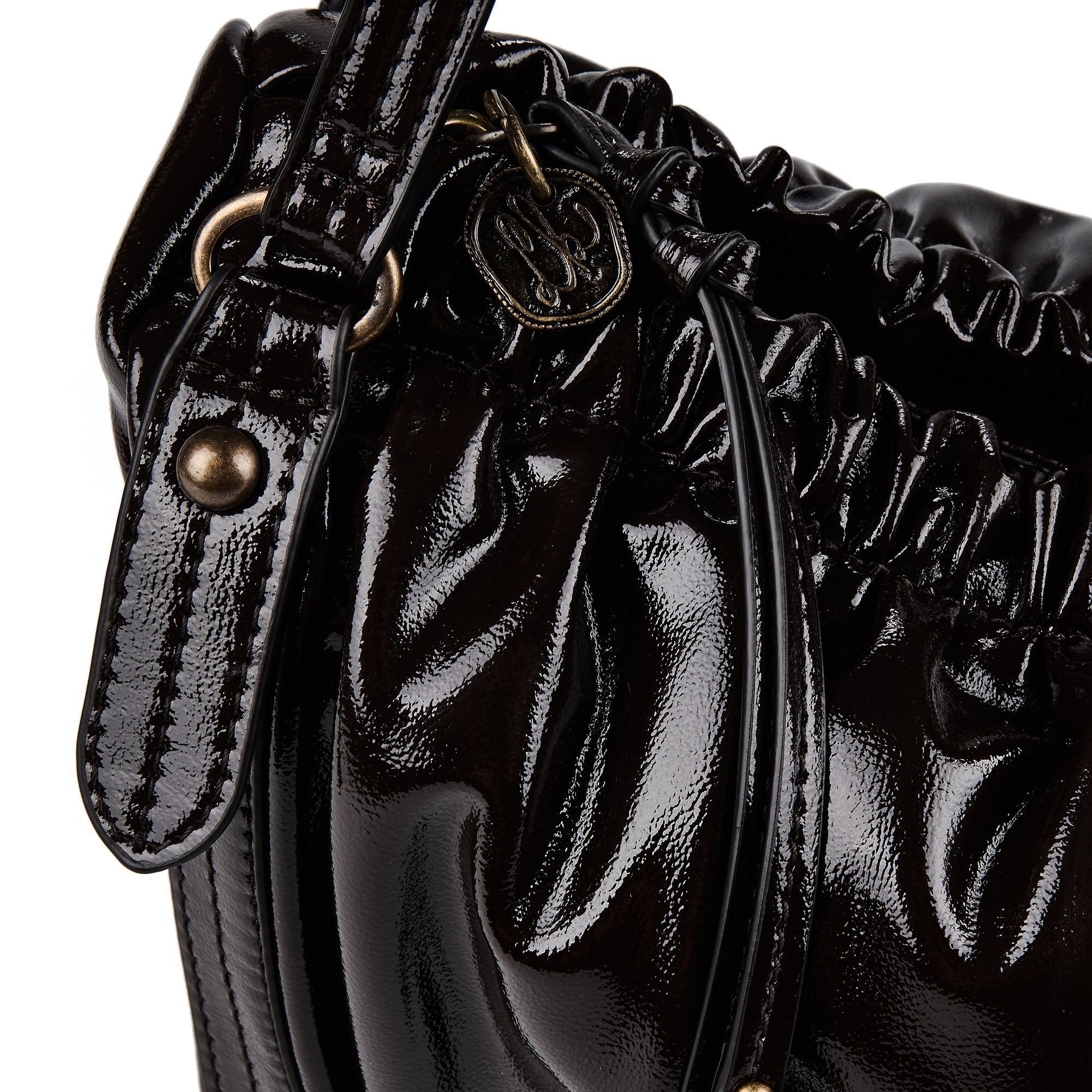 Liebeskind Berlin Schultertasche Faye, Lederfaserstoff – Bild 4 von 5