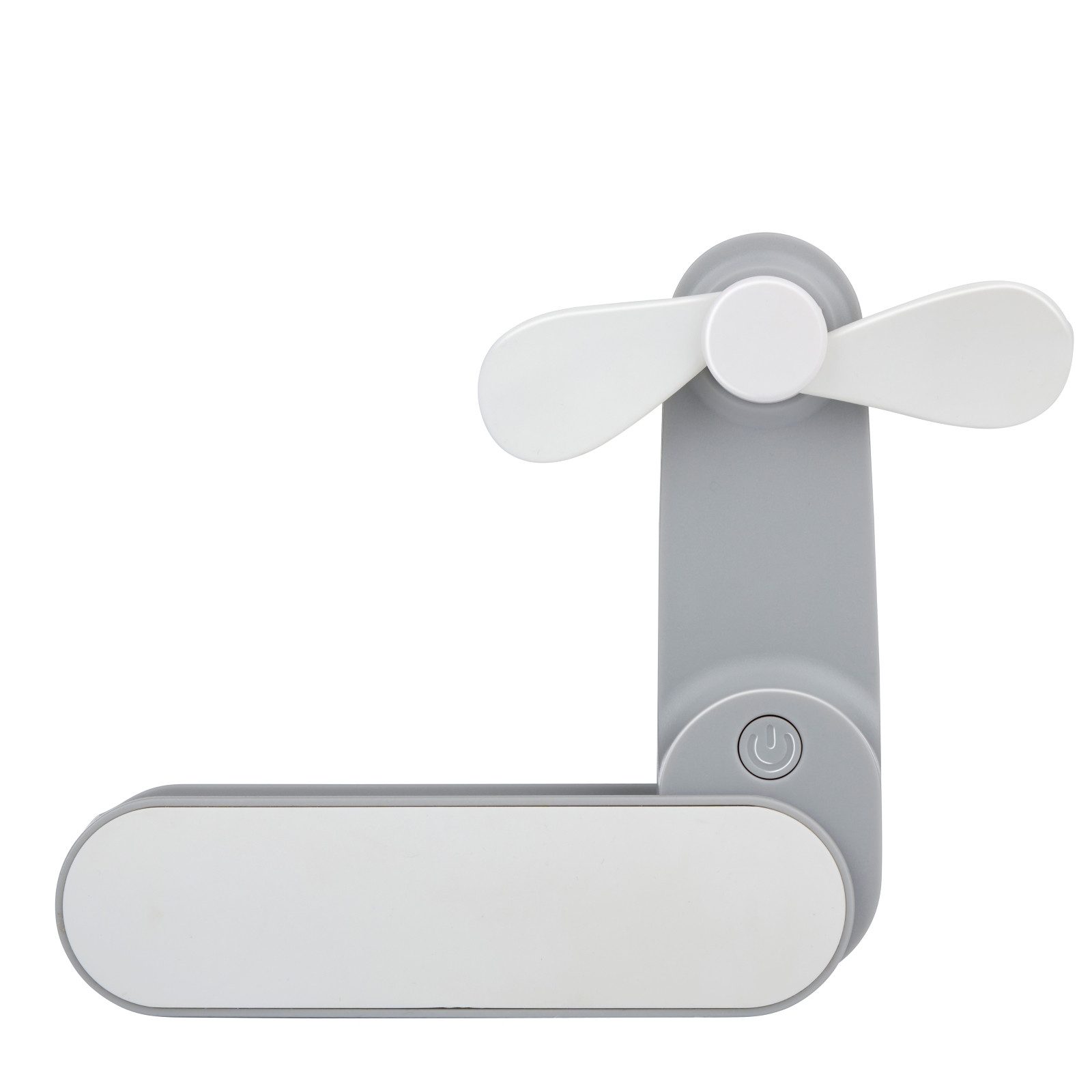 HAC24 Handventilator Tragbarer Akku Ventilator Aufladbarer Reiseventilator USB-C, Faltbar, mit 2 Stufen