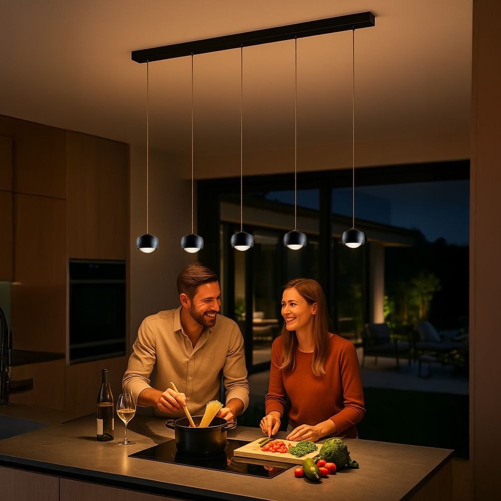 s.luce Pendelleuchte Beam LED Esstisch-Pendelleuchte Balken günstig online kaufen