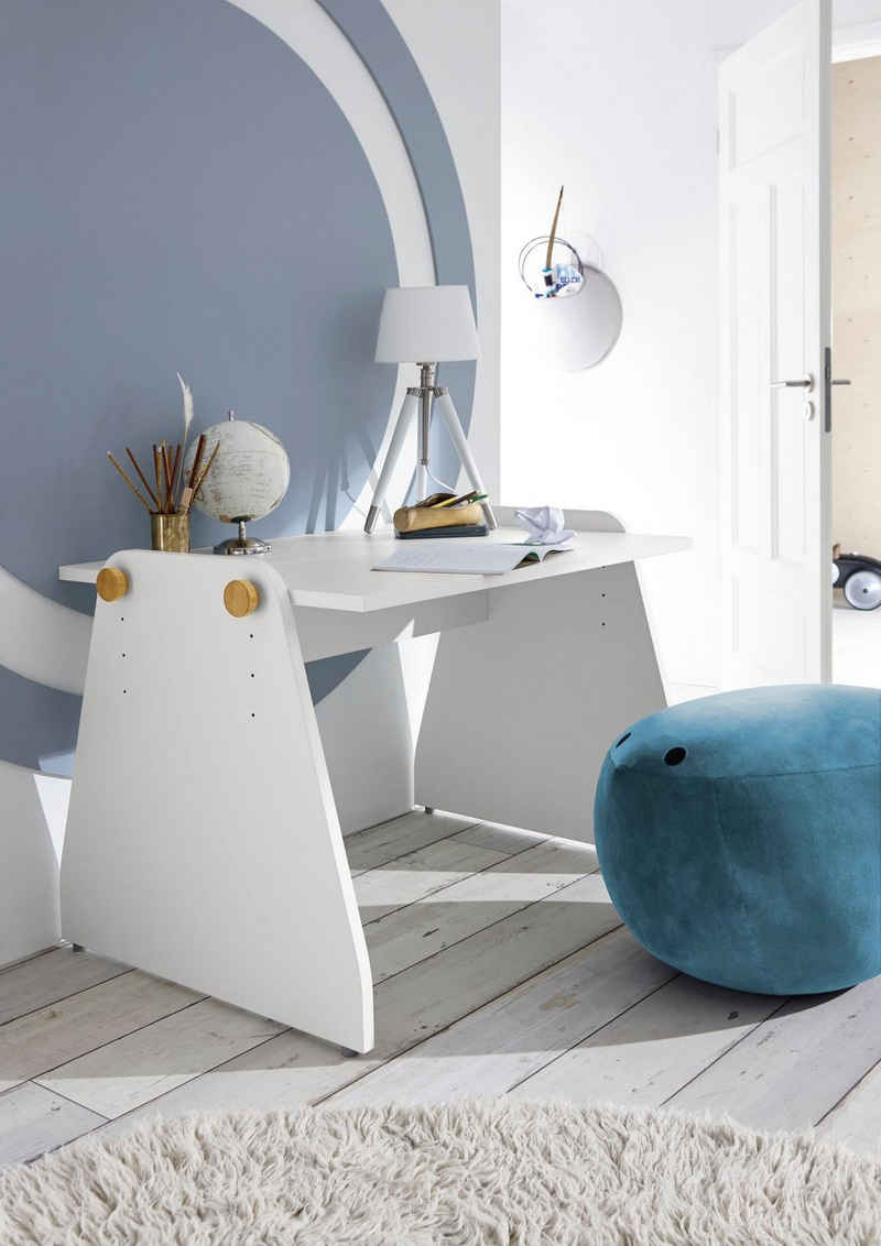 now! by hülsta Kinderschreibtisch »now! minimo«, mit höhenverstellbarer Tischplatte, Home Office für Kids gestaltet