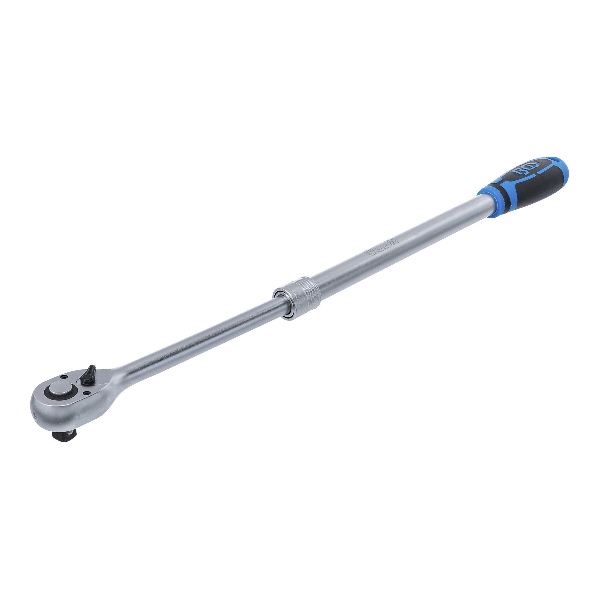 BGS technic Ratsche BGS Umschaltknarre, ausziehbar extra lang Abtrieb Außenvierkant 12,5 m