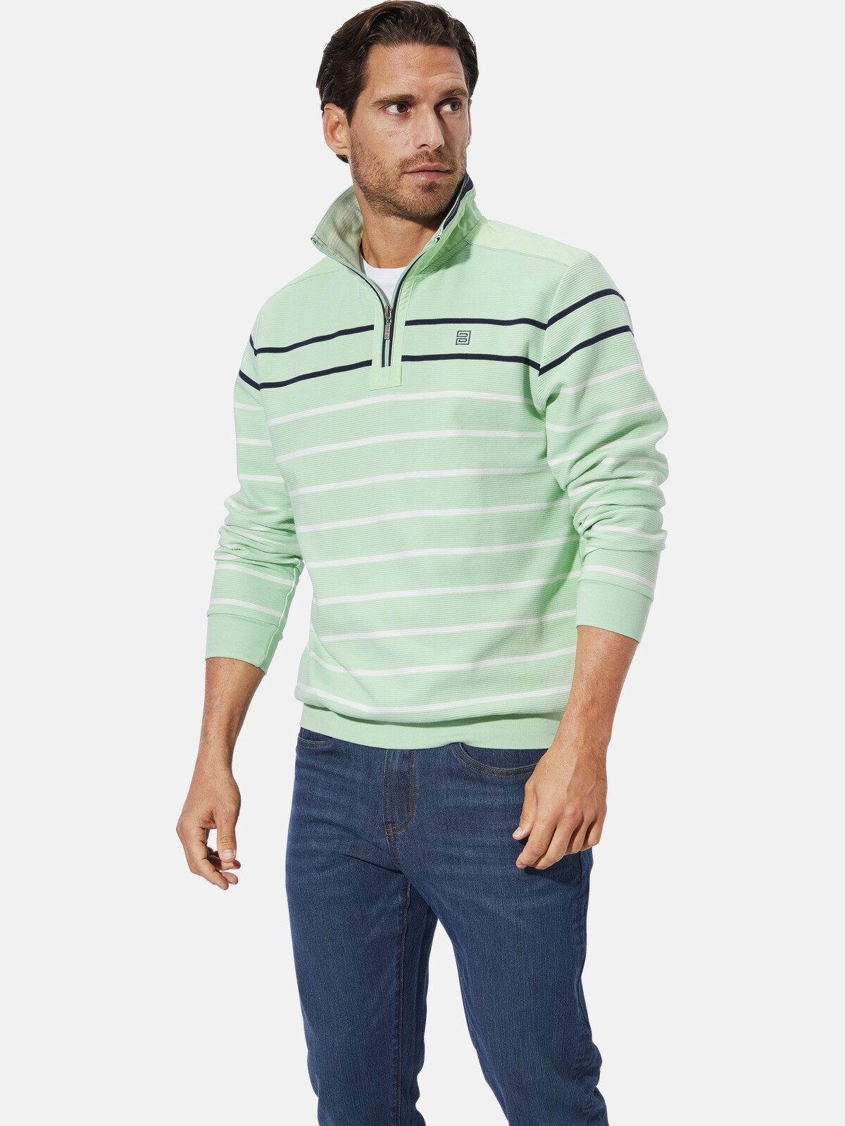 Babista Sweatshirt MODASTELLA mit filigranen Streifen günstig online kaufen