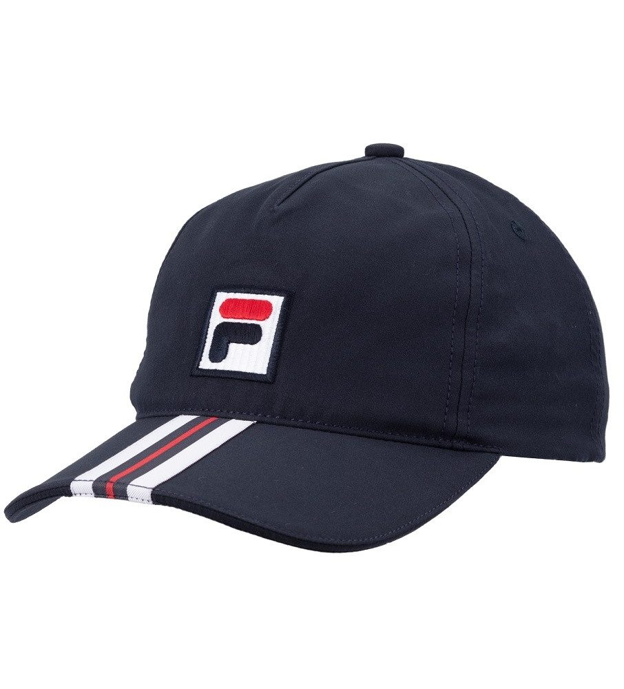 Fila Baseball Cap Bobby Stripes (100% Polyester) dunkelblau - 1 Stück