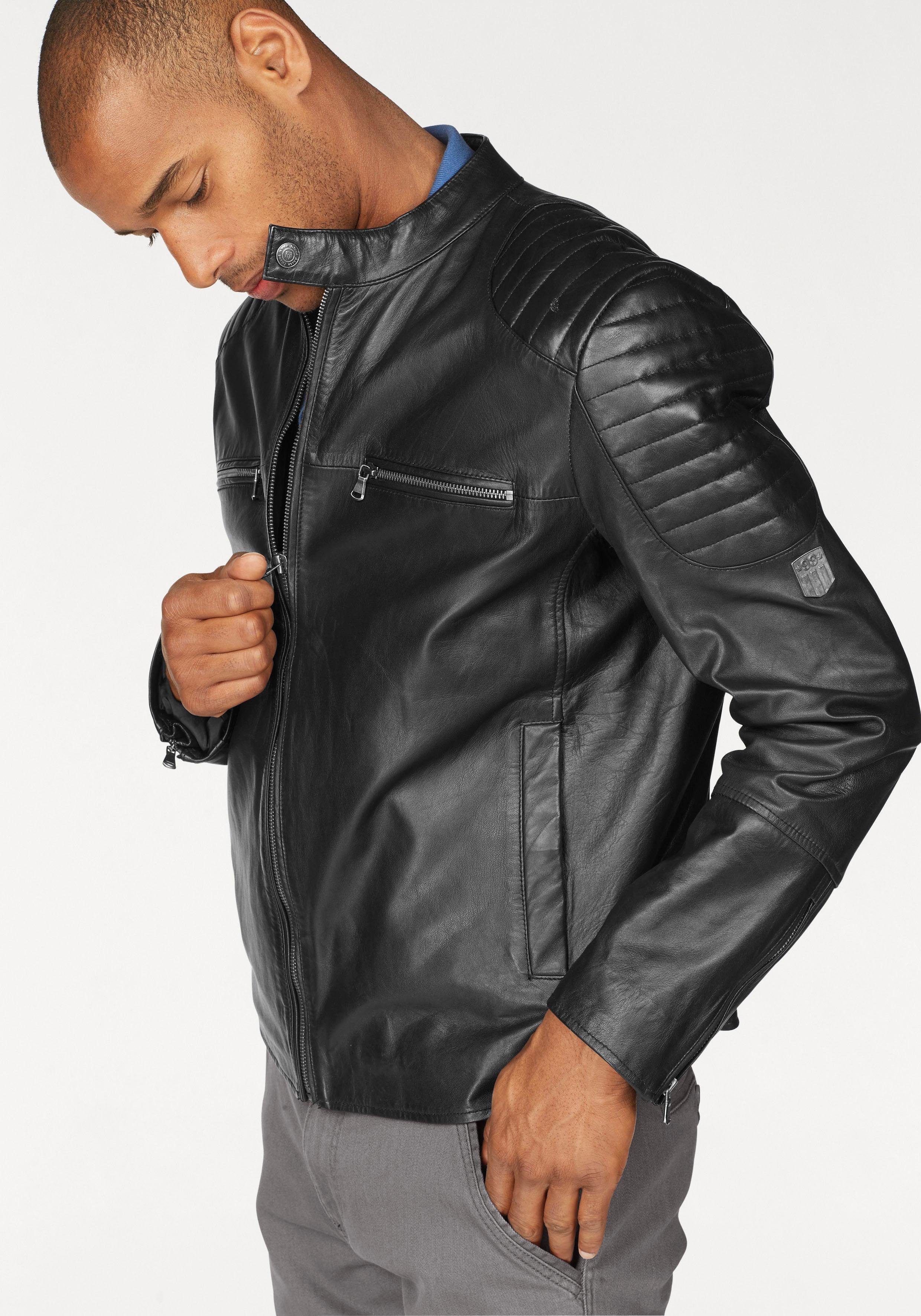 Rhode Island Lederjacke, Aus hochwertigem Lammnappaleder online kaufen  OTTO