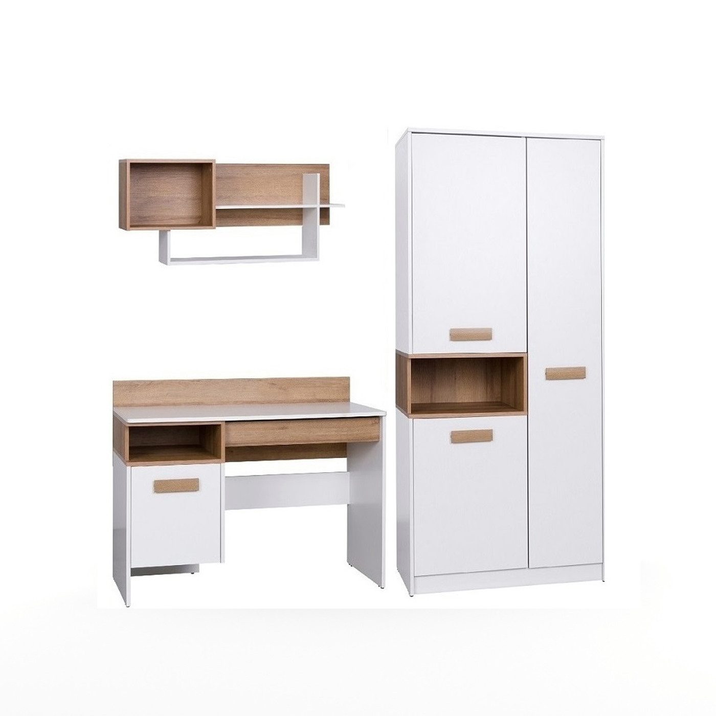 Marmex Möbel Jugendzimmer-Set Grant SET I, (3-tlg), Soft-Close-Funktion