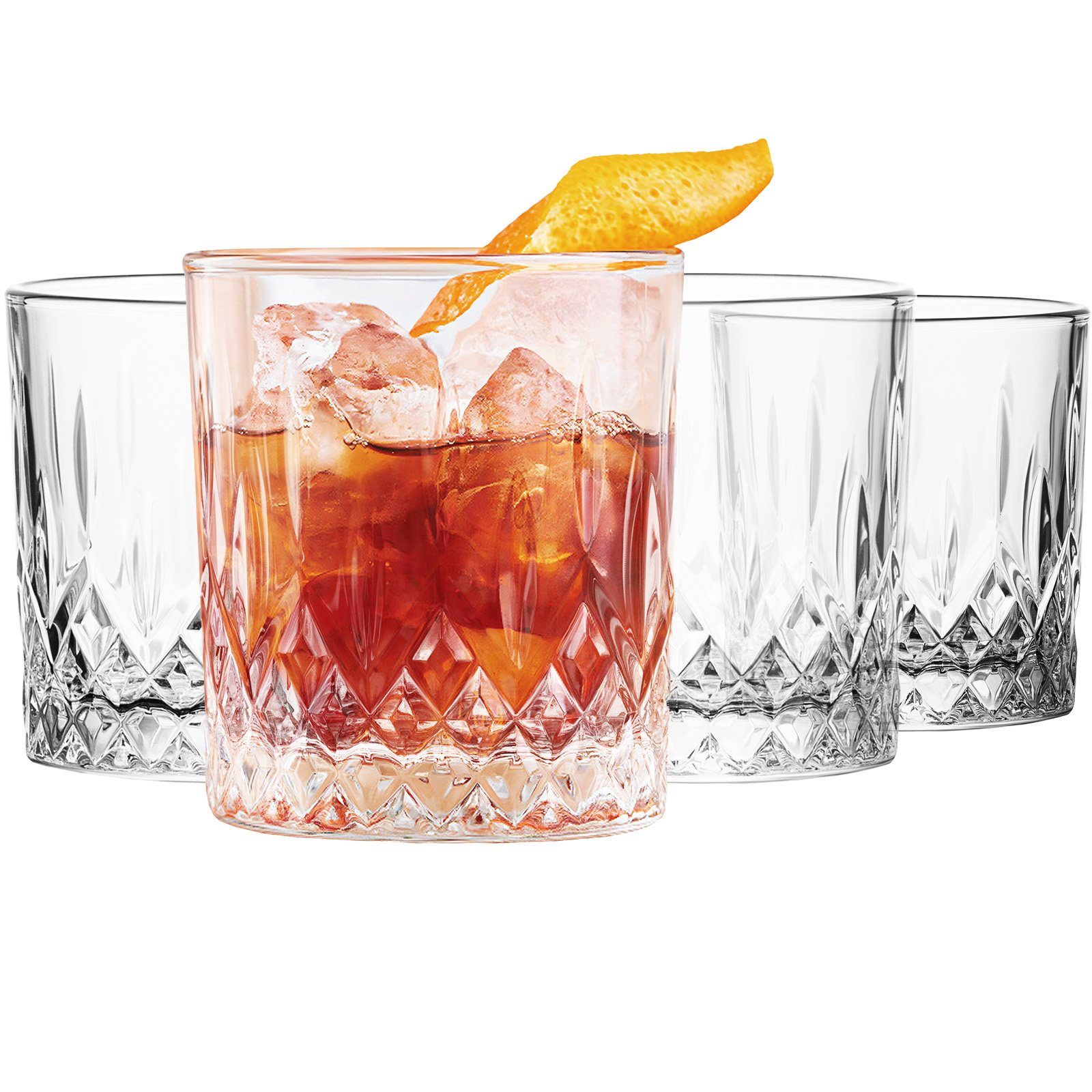Gläser-Set Trinkgläser Set Wassergläser 4/6/12er Set für Cocktails, Softdrinks
