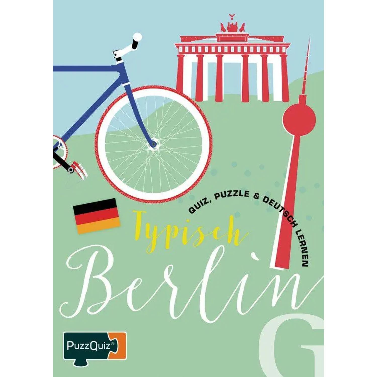 Hueber Verlag Spiel PuzzQuiz - Typisch Berlin