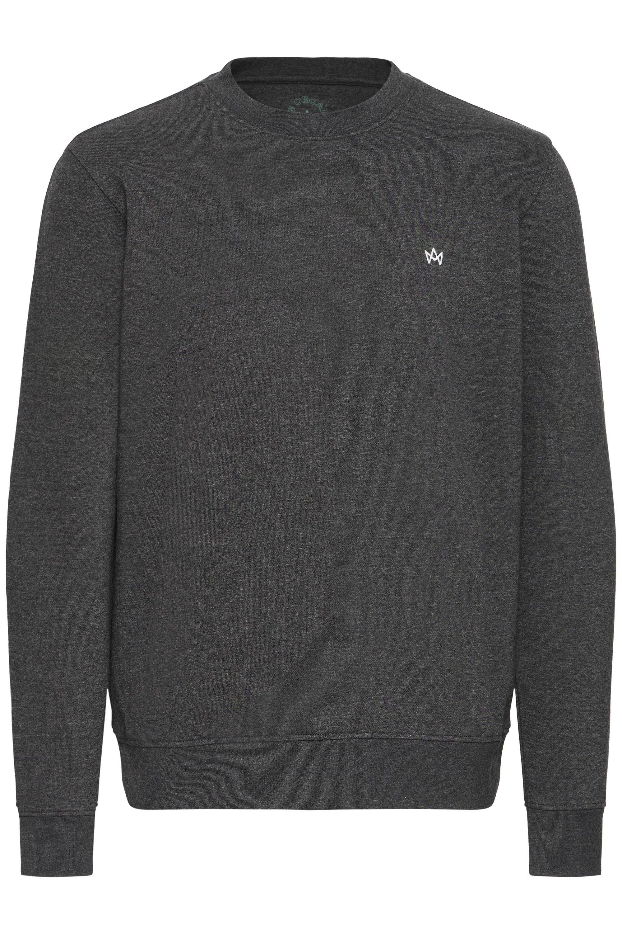 Kronstadt Sweater KSRichards Basic Crewneck mit Stickerei