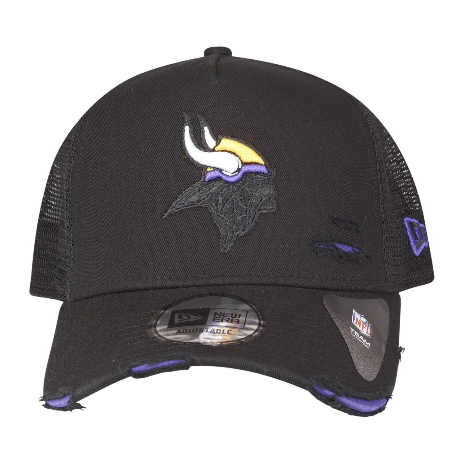 New Era Trucker Cap Minnesota Teams Vikings DISTRESSED NFL Trucker