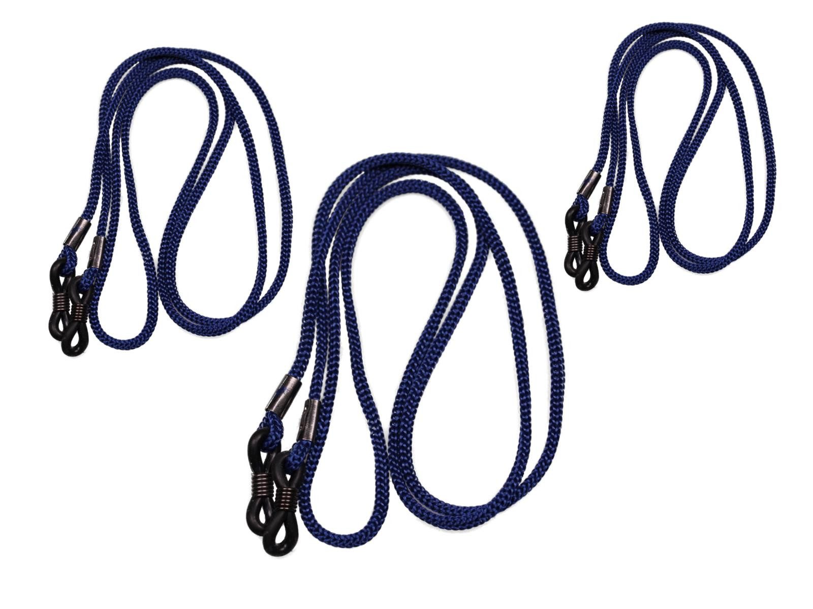 optiker-dietrich.de Brillenetui Blaue Brillenkordel - 3er Pack