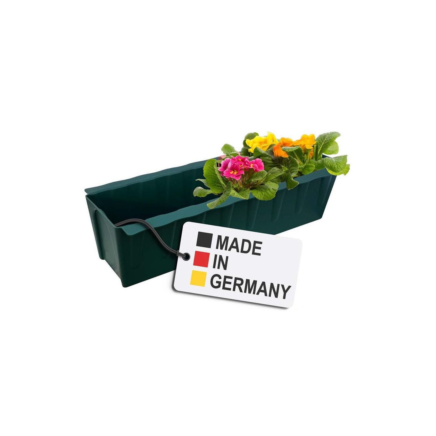 BURI Pflanzkübel Paletten Blumenkasten Dunkelgrün Pflanzkasten Europaletten Blumentopf