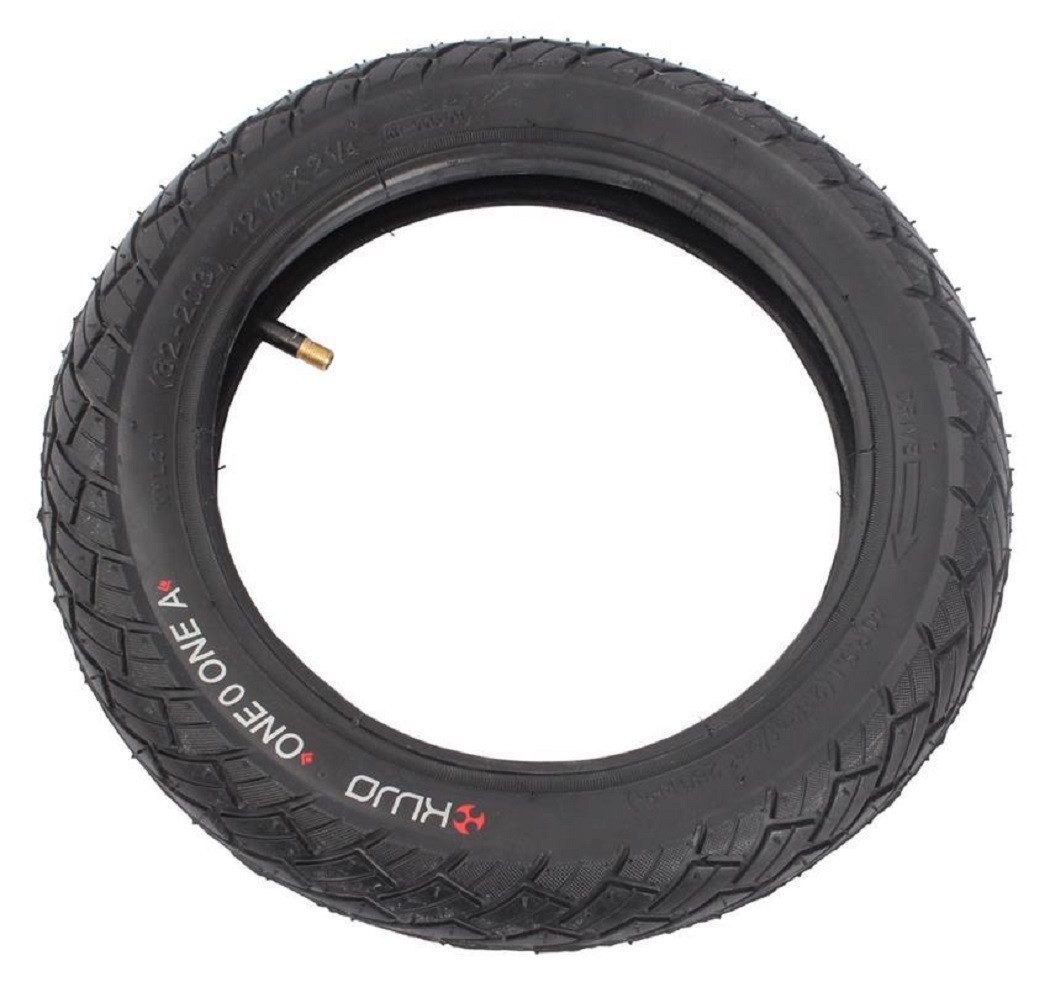 KHEbikes Fahrradreifen Fahrrad Reifen Set KUJO One 0 One A 12,5 x 2,25 Schwarz